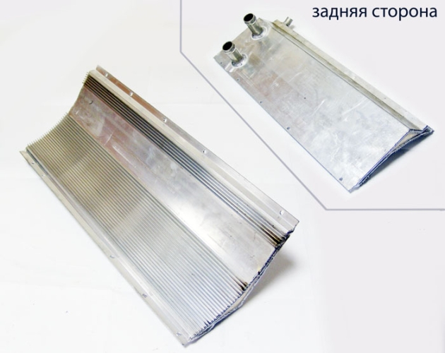 купить Радиатор системы охлаждения нижний, ал.сплав