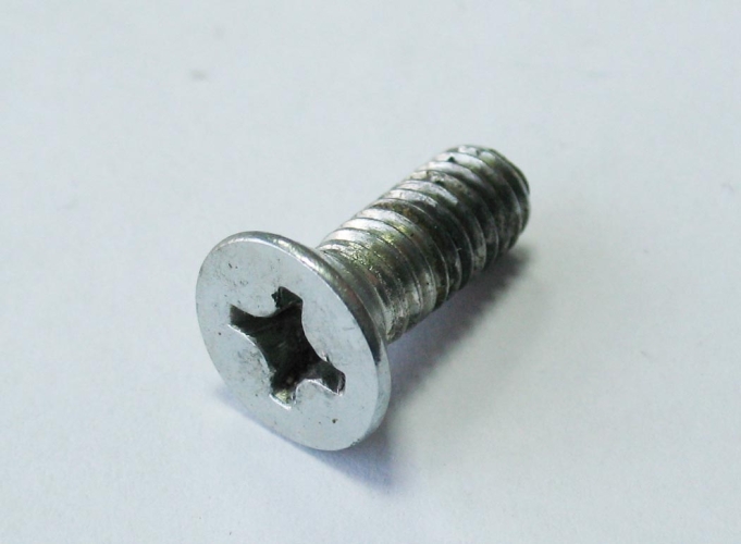 купить Винт с крест.шлиц. потайн.головкой M6x1.0x16мм,сталь