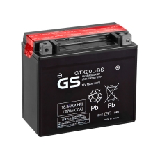 купить Аккумулятор GS 12В/18.9Ач (GTX20L-BS)