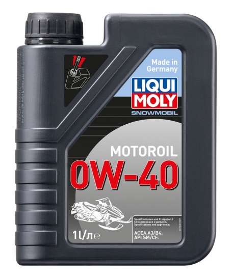 купить Моторное масло Liqui Molly Snowmobil Motoroil 0W-40 (синтетическое) 1л