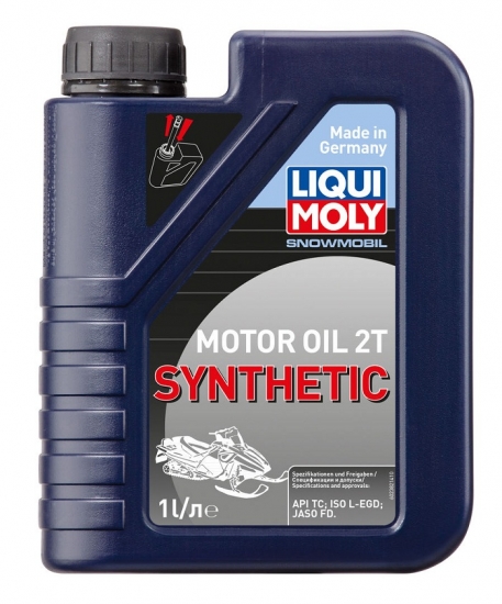 купить Моторное масло Liqui Molly Snowmobil Motoroil 2T Synthetic (синтетическое) 1л