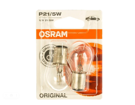 купить Лампа OSRAM P21/5W (21/5W) BAY15d 12V